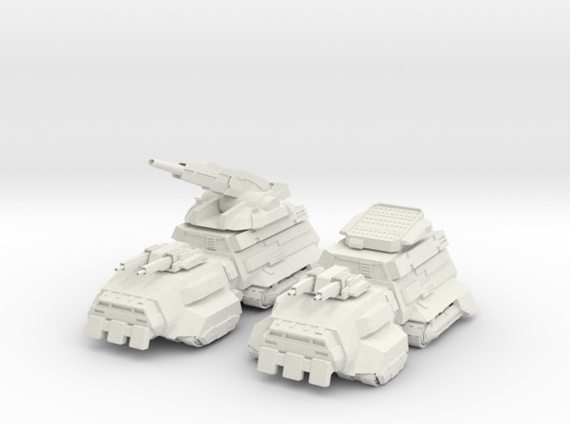 Gulltoppr Tanks in White Natural Versatile Plastic