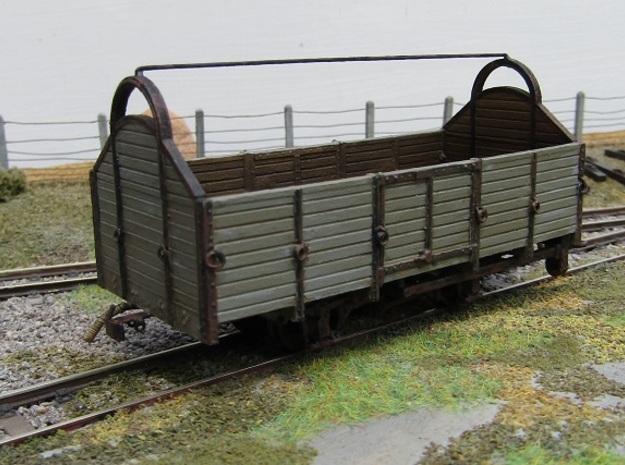  00n3 General Wagon Body in Smooth Fine Detail Plastic