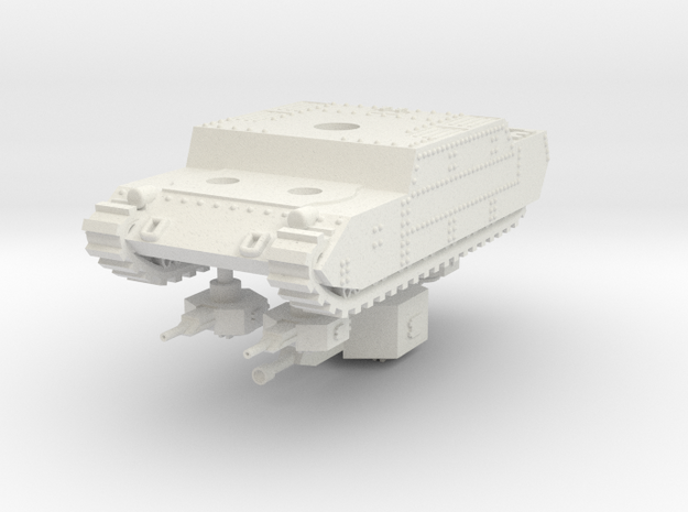 1/144 OI super heavy tank in White Natural Versatile Plastic