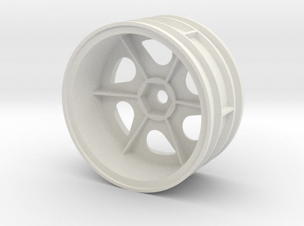 tamiya 2.2 astute left front wheel  in White Natural Versatile Plastic