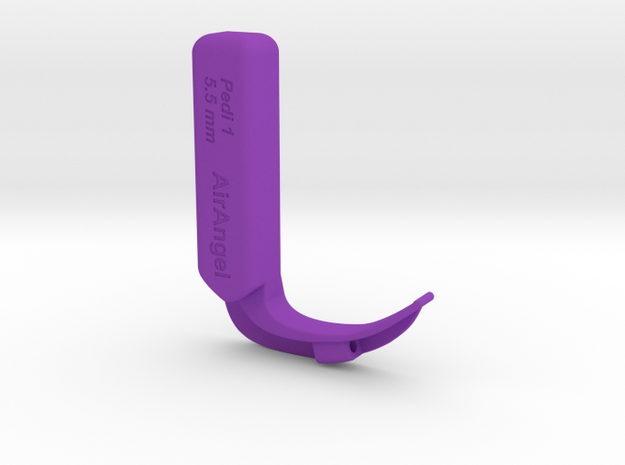 AirAngel Pedi 1 (5.5 mm) in Purple Processed Versatile Plastic