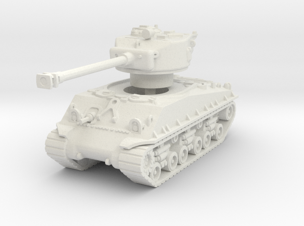 M4A3E8 Sherman 76mm 1/76 in White Natural Versatile Plastic