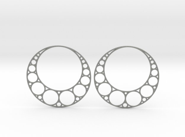 Apollonian Earrings in Gray PA12
