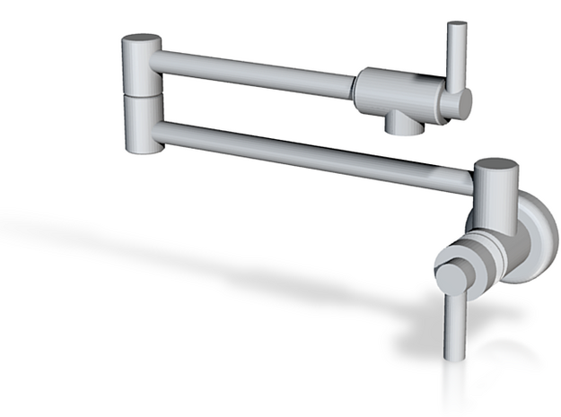 Pot Filler: Side Contemporary (Stationary) in Tan Fine Detail Plastic