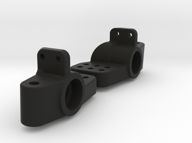 Kyosho lazer rear hubs 3 degree toe in Black Natural Versatile Plastic