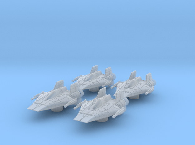 4x A-Wing "Real Size" 1/270