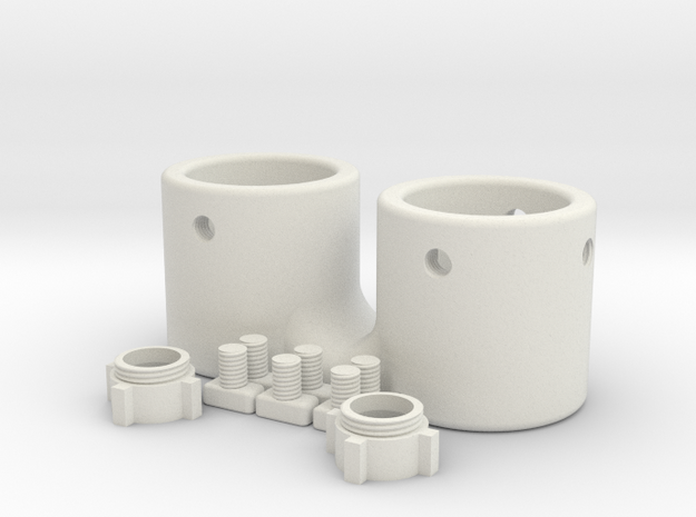 Micro 3D Kit in White Natural Versatile Plastic