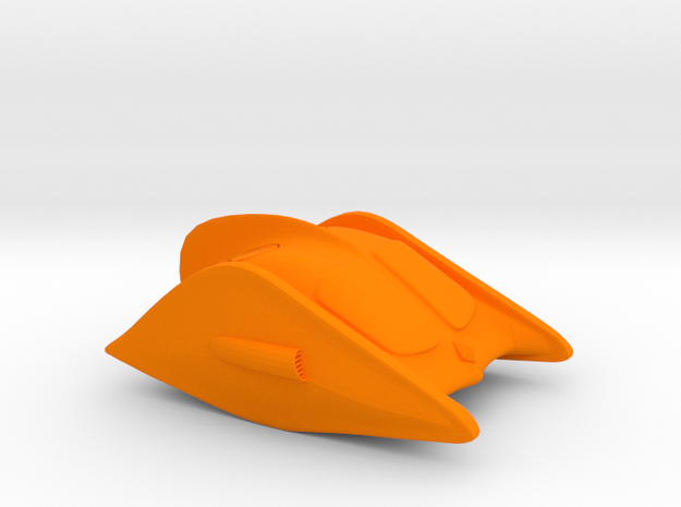 Space Ghost Jan Jace Pod in Orange Processed Versatile Plastic