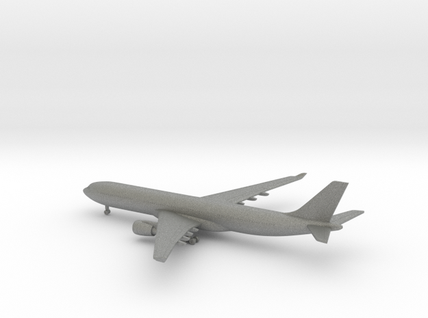 Airbus A330-300 in Gray PA12: 1:700