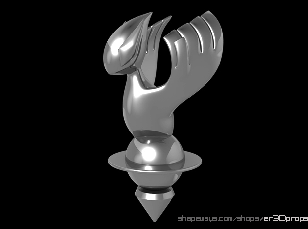 Lugia Chess Piece in Smoothest Fine Detail Plastic