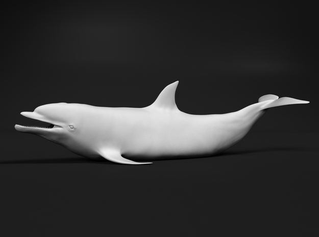 Bottlenose Dolphin 1:64 Out of the water 1 in Tan Fine Detail Plastic