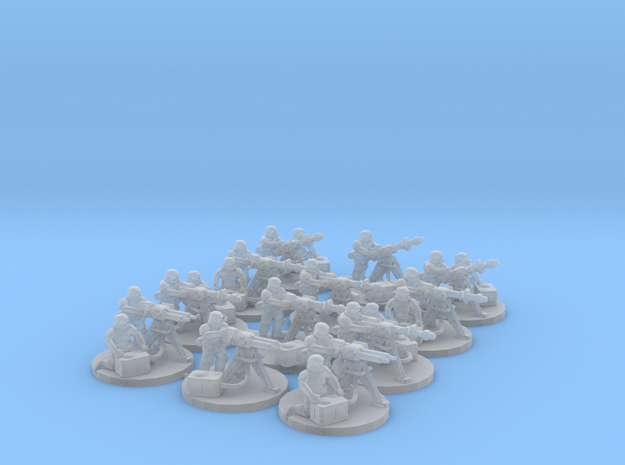 Storm Knights Heavy Weapons Teams in Tan Fine Detail Plastic