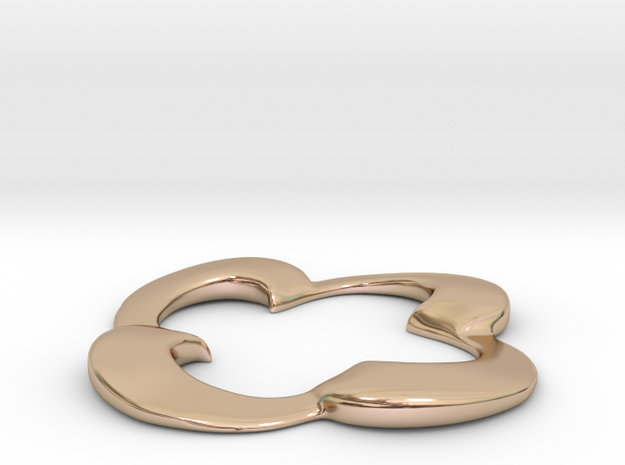 Cloe in 14k Rose Gold: Extra Small