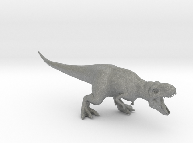 Turok T-Rex Mama Scarface dinosaur miniature model in Gray PA12