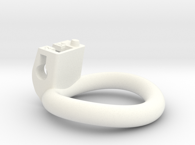Cherry Keeper Ring - 34mm -2° in White Processed Versatile Plastic