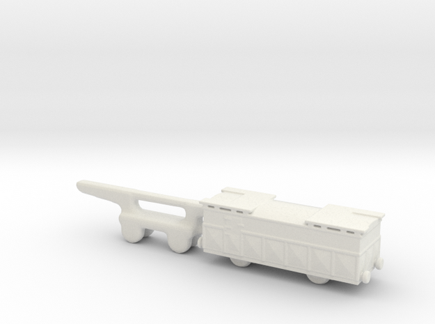 shell wagon 1/144 alvf in White Natural Versatile Plastic