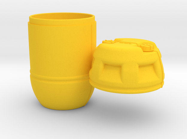 1-9 Shark Hunter Barrel in Yellow Processed Versatile Plastic