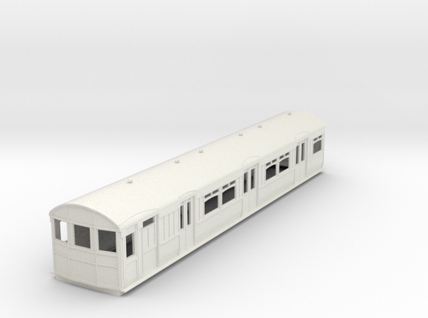 o-43-metropolitan-1921-motor-3rd-coach in White Natural Versatile Plastic