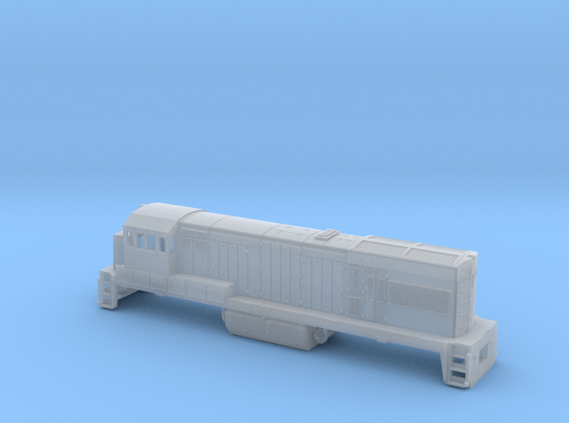 GE U18B N 1/160 Dummy Locomotive in Tan Fine Detail Plastic