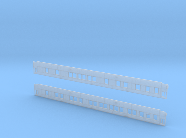 6-1-4 Pullman (Plan 4092) - Car Sides in Smooth Fine Detail Plastic