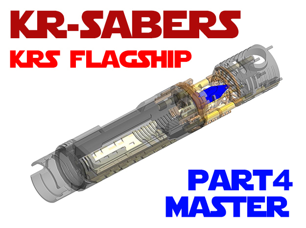 KRS Flagship - Master Chassis Part4 in Clear Ultra Fine Detail Plastic