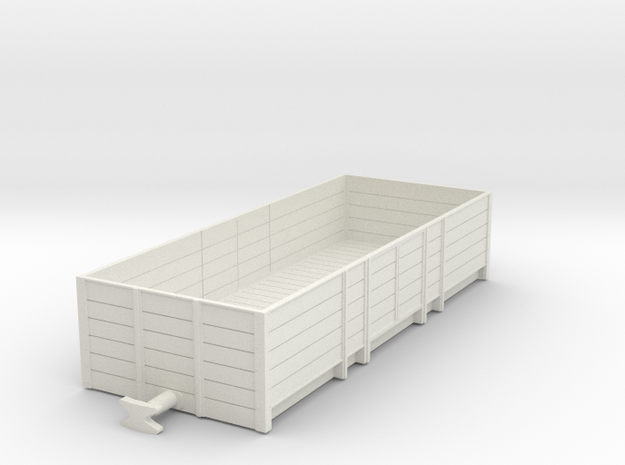 f-43-cfdt-wagon-tombereau in White Natural Versatile Plastic