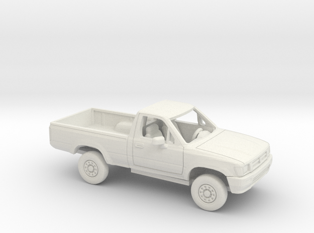 1/72 1988-97 Toyota Hilux Regular Cab Short BedKit in White Natural Versatile Plastic