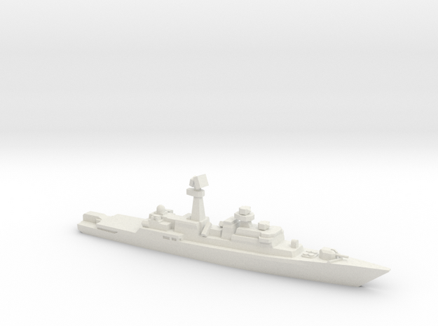 Neustrashimyy-class frigate, 1/1250 in White Natural Versatile Plastic