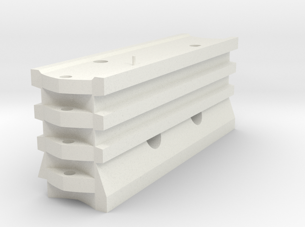 Triton tl-2 Barrier 1:8 Scale in White Natural Versatile Plastic