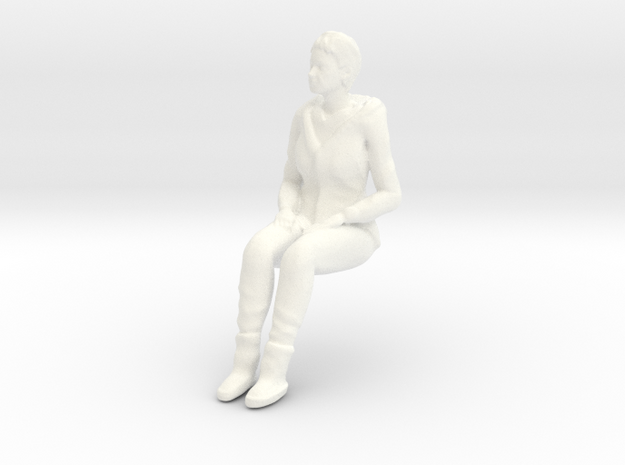Lost in Space - 1.24 - Maureen Chariot in White Processed Versatile Plastic