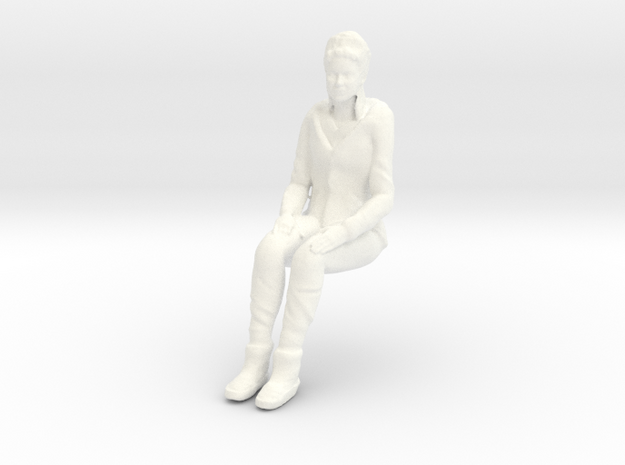 Lost in Space - 1.24 - Judy Chariot in White Processed Versatile Plastic