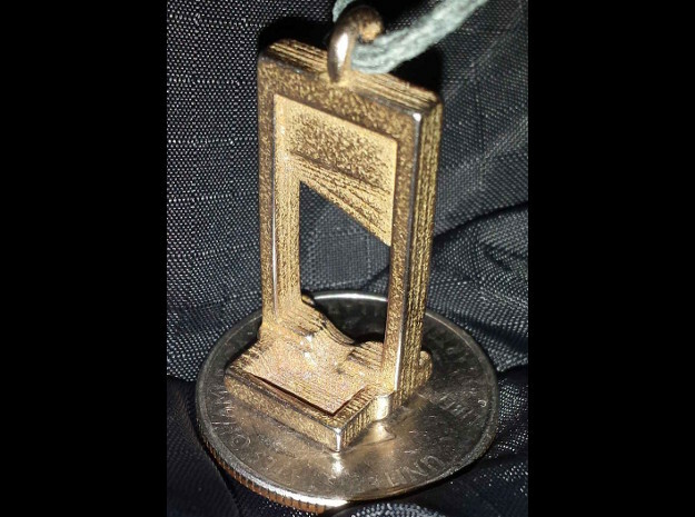 Guillotine in Polished Nickel Steel