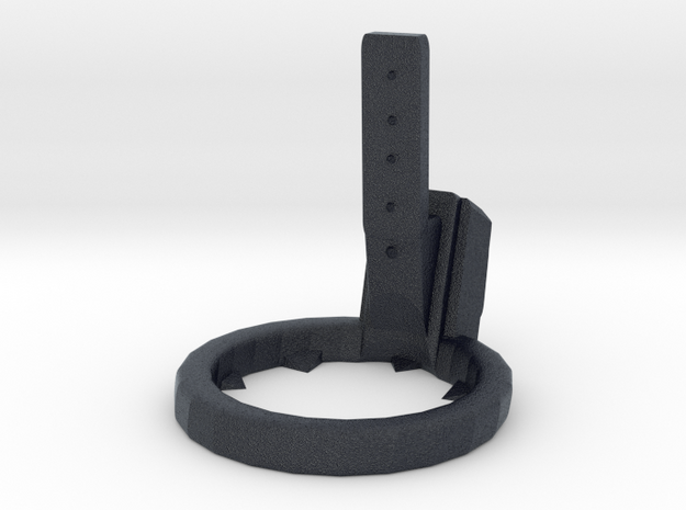 45mm spike strip 8x2 Retainer in Black PA12
