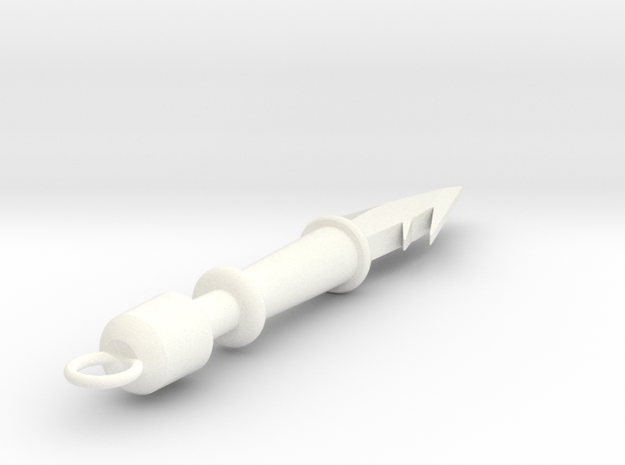 Grapplers Rope Dart in White Processed Versatile Plastic