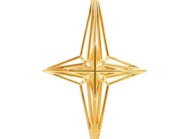 Soul Star Pendant in 18k Gold Plated Brass