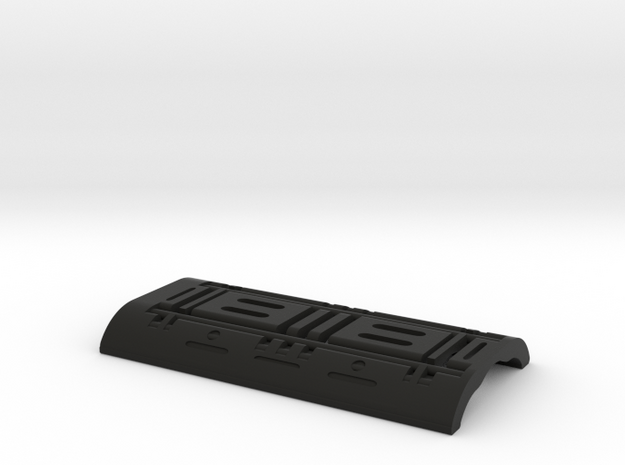 oval chassis board top Part#2 in Black Natural Versatile Plastic