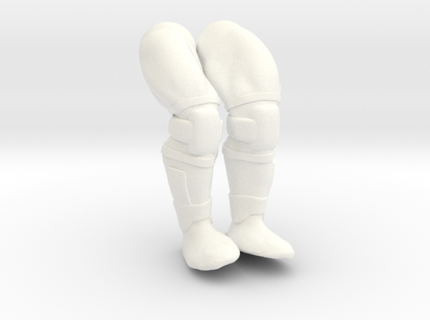 Rokkon Legs VINTAGE in White Processed Versatile Plastic