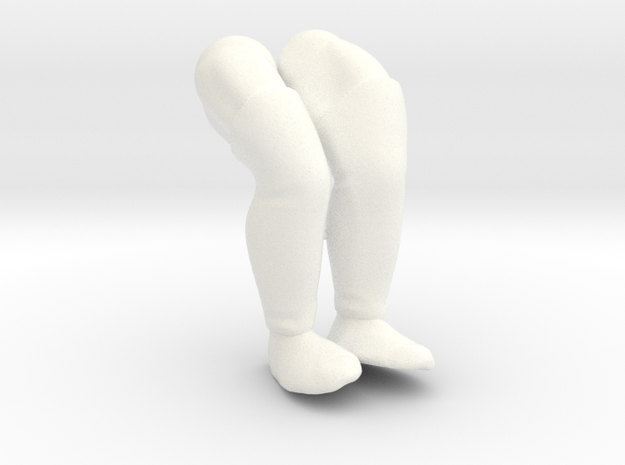 Count Marzo Legs VINTAGE in White Processed Versatile Plastic