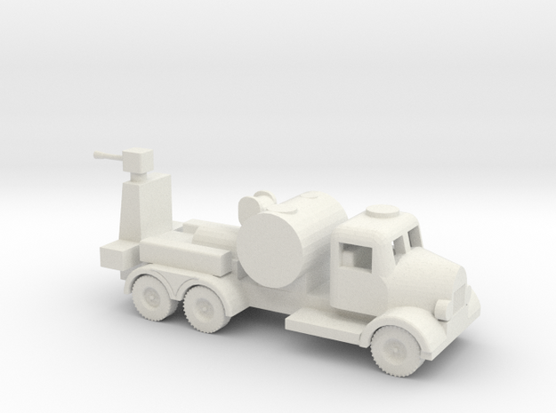 1/72 Scale Austin K6 Fire Truck in White Natural Versatile Plastic