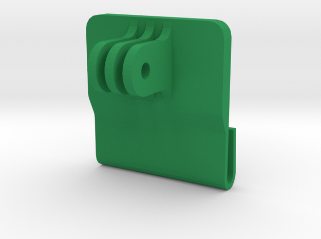 Window Mount for Gopro (all models) in Green Processed Versatile Plastic