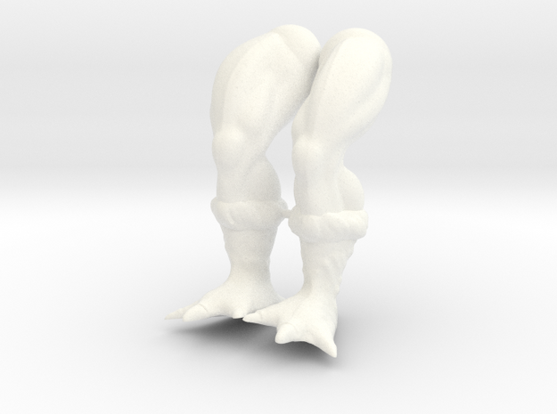 Vultak Legs VINTAGE in White Processed Versatile Plastic