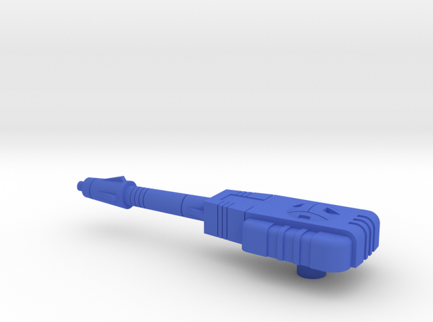 Starcom - Shadow Bandit - Laser Cannon  in Blue Processed Versatile Plastic