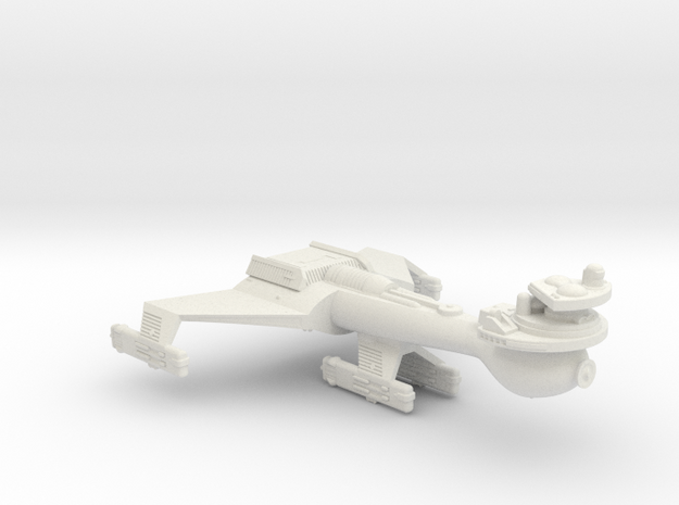 3788 Scale Klingon B8 Combined Dreadnought WEM in White Natural Versatile Plastic