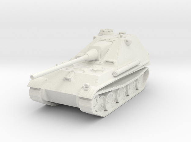 Jagdpanther II 1/87 in White Natural Versatile Plastic