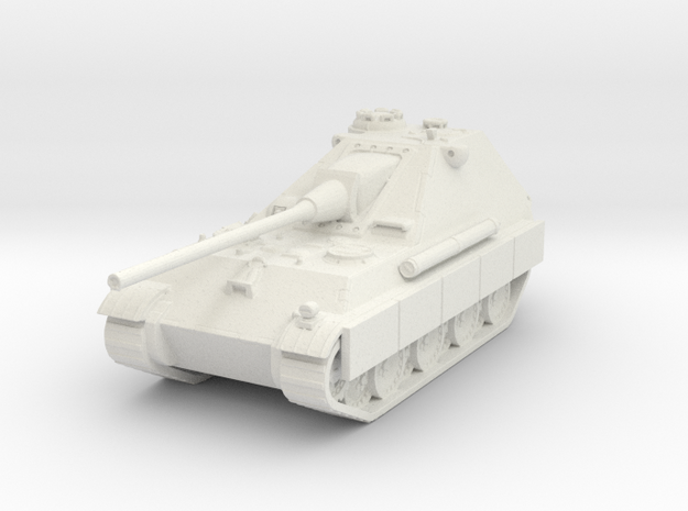 Jagdpanther II (side skirts) 1/76 in White Natural Versatile Plastic