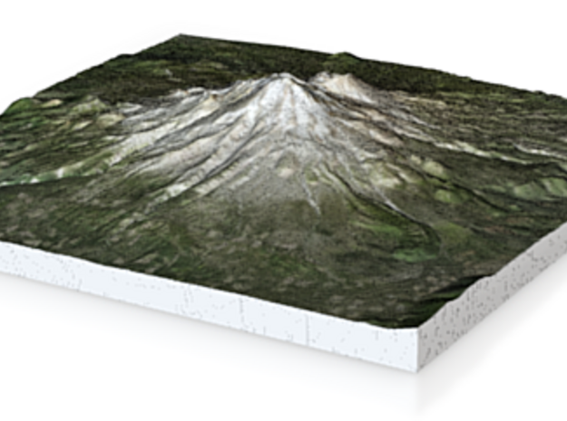 Mount Shasta - Sandstone 9.8 inch in Natural Full Color Sandstone