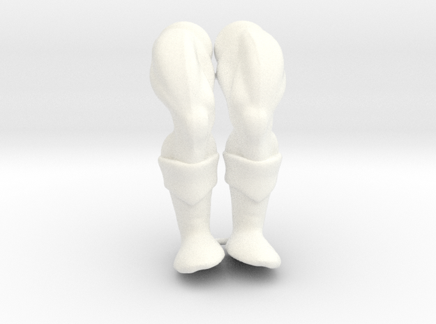 Chief Merlo Legs VINTAGE in White Processed Versatile Plastic