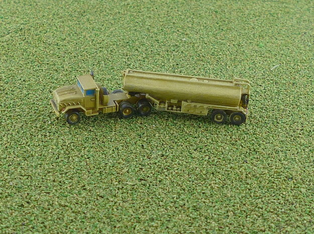 M931 Truck w. M969 Tanktrailer 1/285 in Tan Fine Detail Plastic
