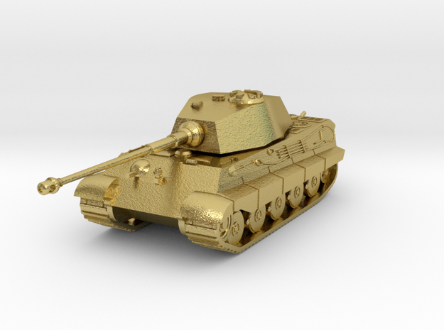 Tank - Tiger 2 - size Large in Natural Brass