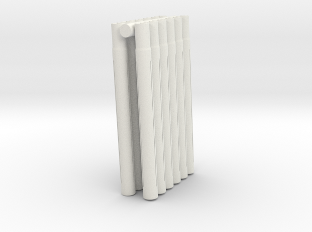 Expandable Barrel Lap: Long Version (12 Pack) in White Natural Versatile Plastic